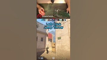 CS2 - Flash Mid from Short on Mirage #cs2 #csgo #counterstrike #cs2clips #faceit