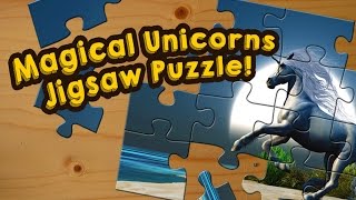 Unicorn Jigsaw Puzzle Game For Kids - App Gameplay Video