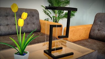 How to make an Anti gravity structure|Tensegrity structure #viral  #trending #diy