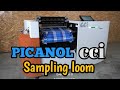 Picanol cci sampling loom picanol mechanical