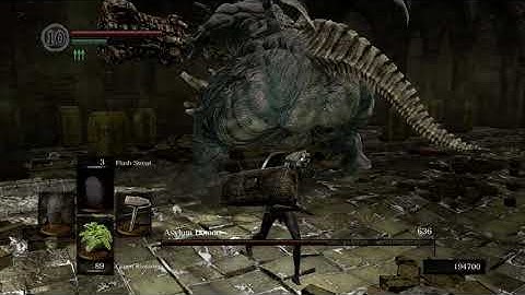 Dark Souls Remastered: Asylum Demon SL1 NG+6 no roll/block/parry/rtsr (flawless)