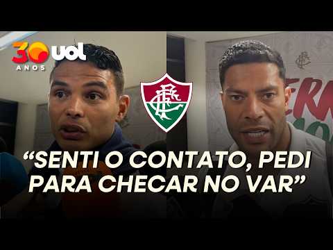 HULK COMMENTS ON PENALTY CLAIM AGAINST FLUMINENSE AND THIAGO SILVA LAMENTS PALMEIRAS' ARTIFICIAL ...