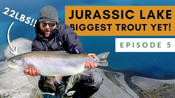 Jurassic Lake Lodge  Are The World's LARGEST Trout in Argentina? 
