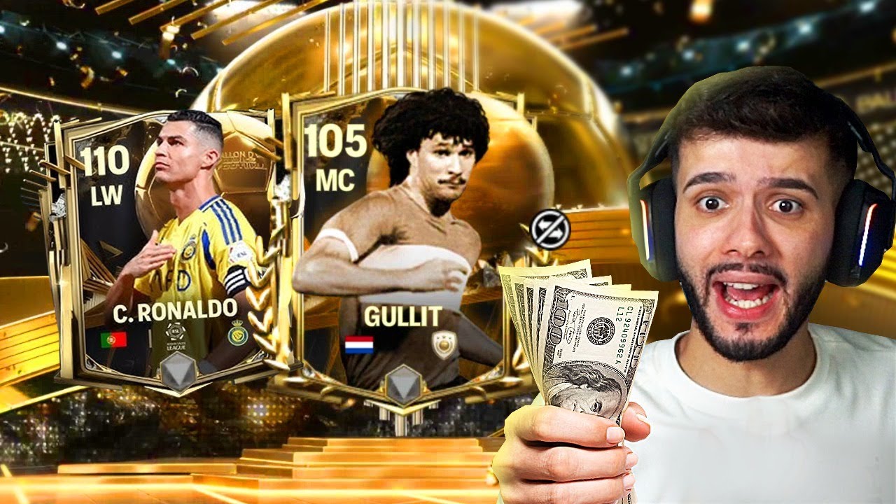 GASTEI $20.000 FC POINTS EM PACKS DO EVENTO BOLA DE OURO NO FC MOBILE!