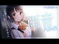 【雨音ASMR】さっきから胸ばかり見てるのバレバレですよ？先輩のすけべ…【KU100】
