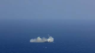 SpaceX CRS-6 Booster Landing