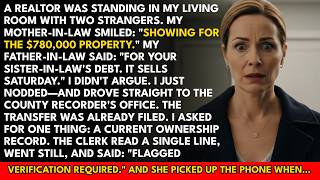 Property Record Said 'FLAGGED'—My In-Laws Tried to Sell My $780,000 Inherited Property To Pay The...