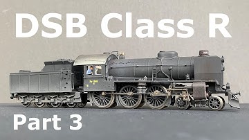 DSB Class R (I) Steam Locomotive - Part 3 - Decals and Weathering