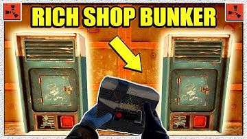 Rust RICH SHOP RAID - Raiding Bunker Base Vending Machine Loot - Vanilla (Rust Raids PvP)