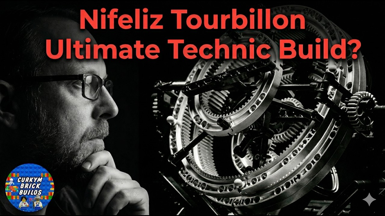 Nifeliz Tourbillon LEGO Compatible Build - This Intricate Watch Mechanism Actually Works?