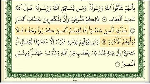 ايمن سويد سورة الانفال كاملة مكتوبة