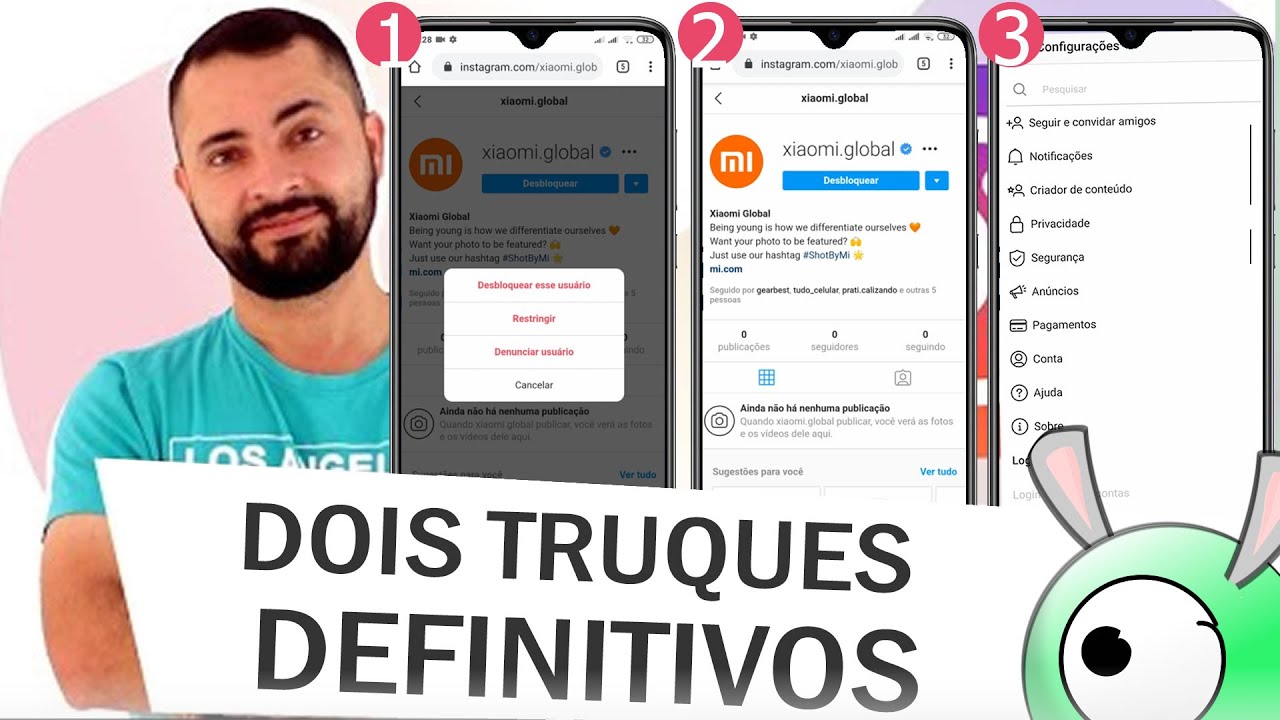 Bloqueei Uma Pessoa No Instagram E N o Consigo Desbloquear YouTube