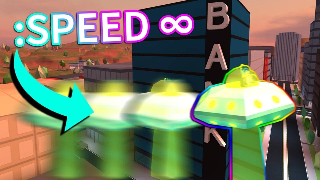 NEW UFO SPEED GLITCH! *UPDATE* (Roblox Jailbreak) - YouTube