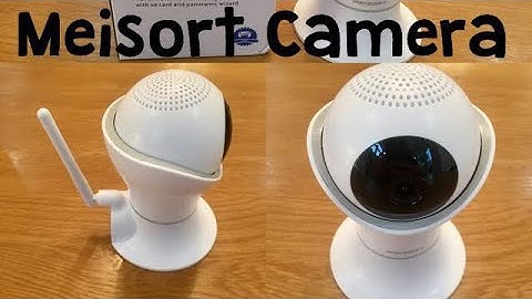 Meisort ip20 WiFi cctv camera Setup and review part 1