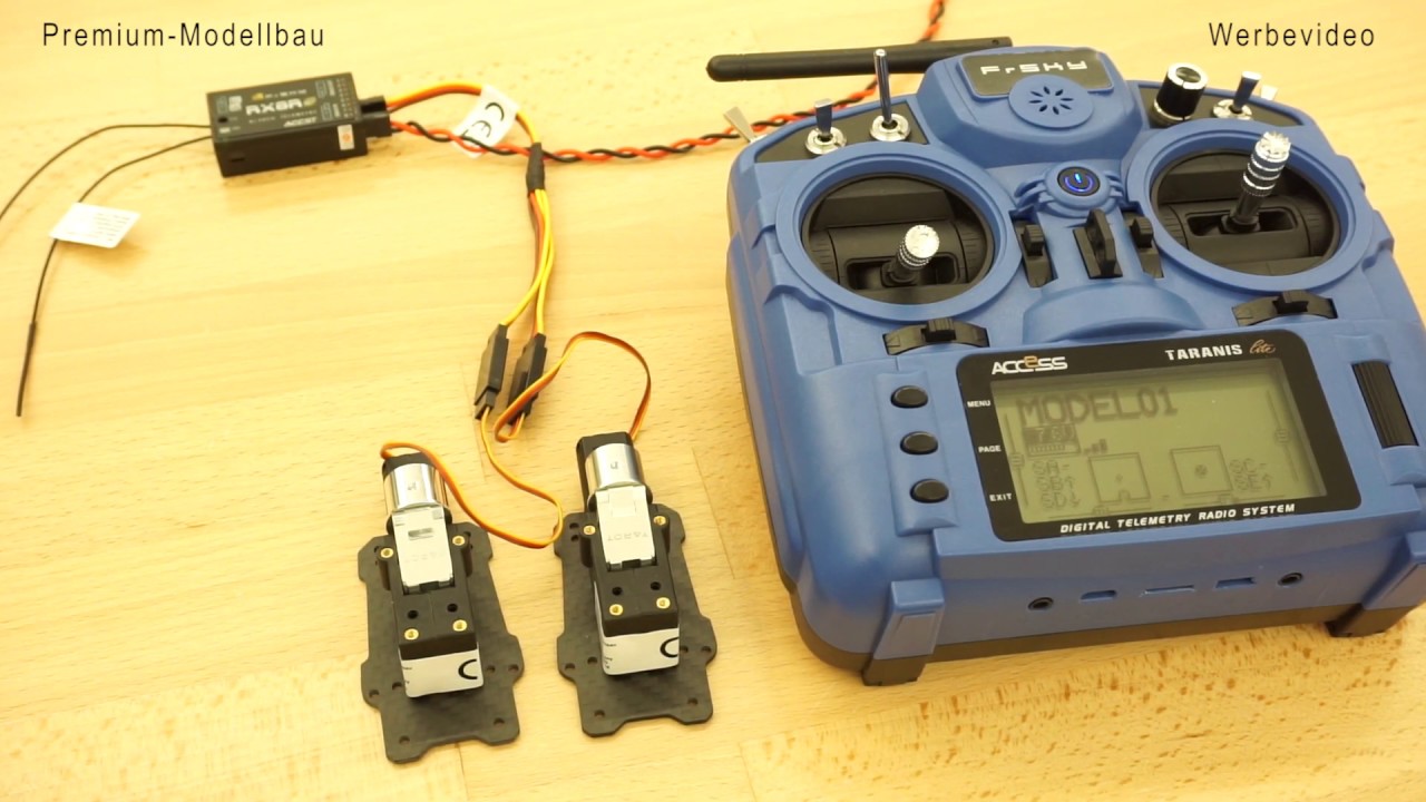 Tarot How To - TL65B43 + TL65B44 elektrisches Multicopter Landegestell  - Verkabelung   (DEUTSCH)