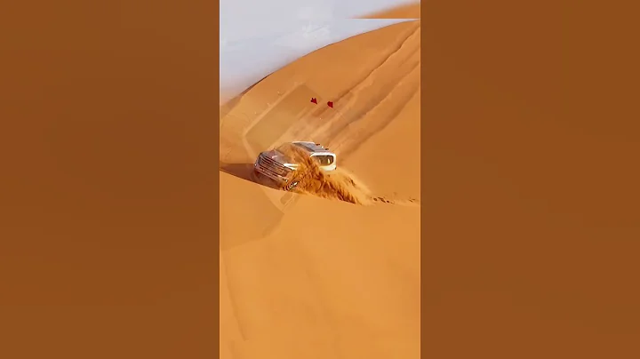 Toyota Land Cruiser LC300 ZX offroading in dubai desert sand. Land cruiser LC300 vs 200. Range Rover