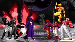 [KOF Mugen] Iori Yagami Team vs Super Orochi Team