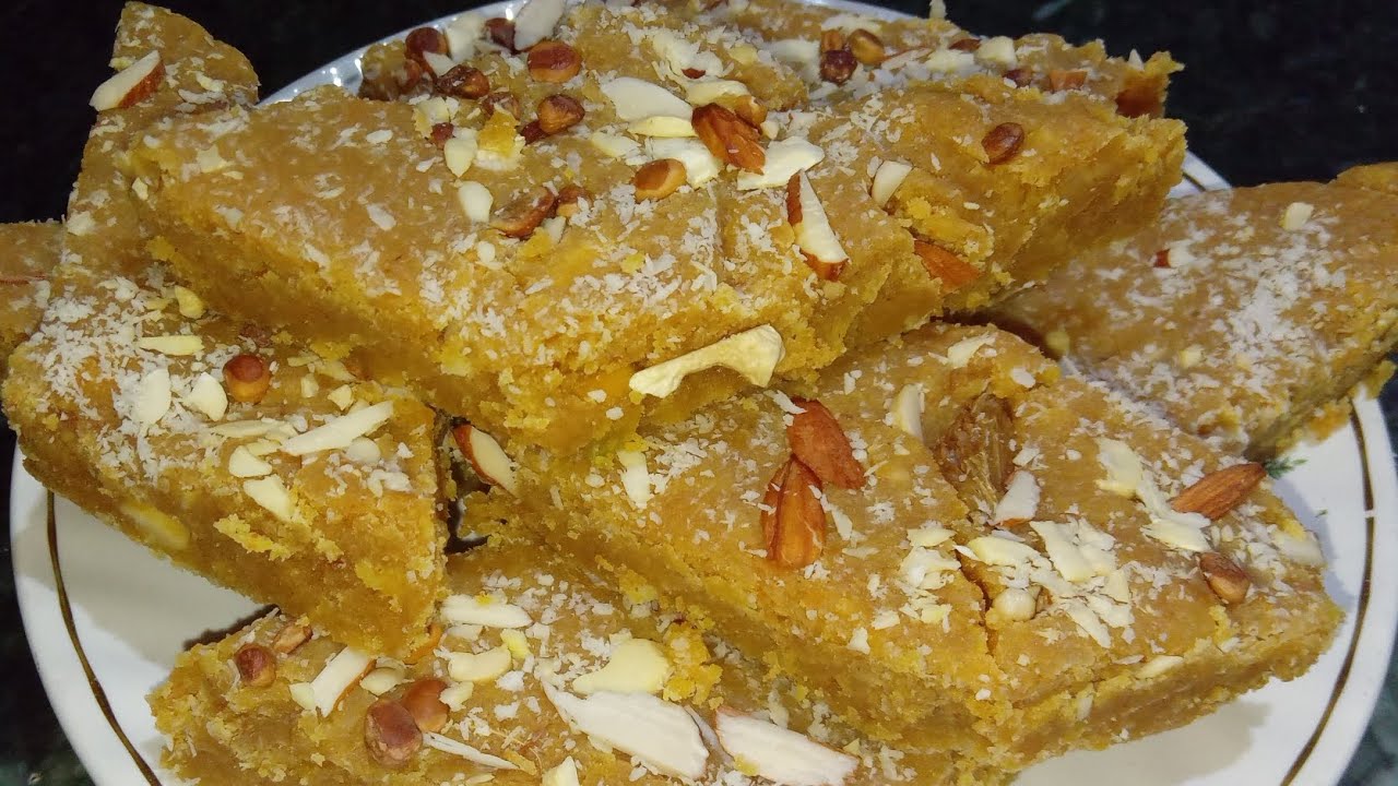 Chane ki Dal ka Halwa | Chane ki dal ka tukdi wala Halwa 