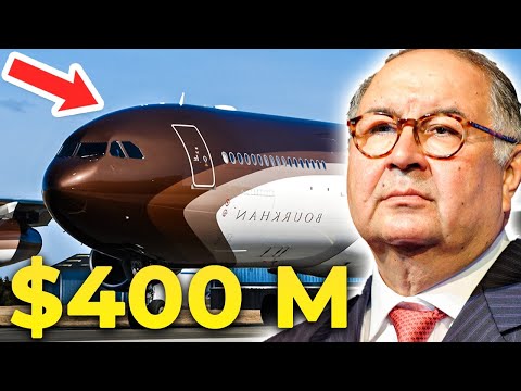 A Look At Alisher Usmanov $400 Million Airbus A340-300