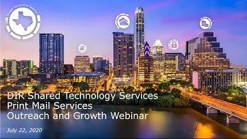 Shared Technology Services- Print, Mail, and Digitization