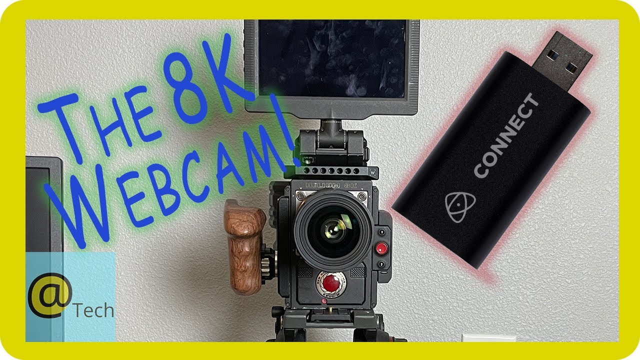 Using an 8K Cinema Camera as a Webcam!