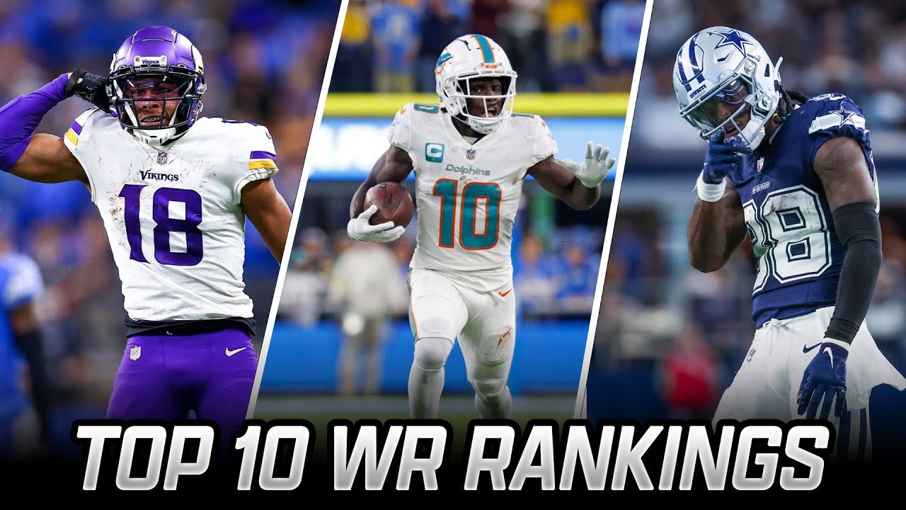 Wr In Nfl Ranking the Top 10 Wide Receivers in 2024 | NFL 2024 Position Rankings ...
