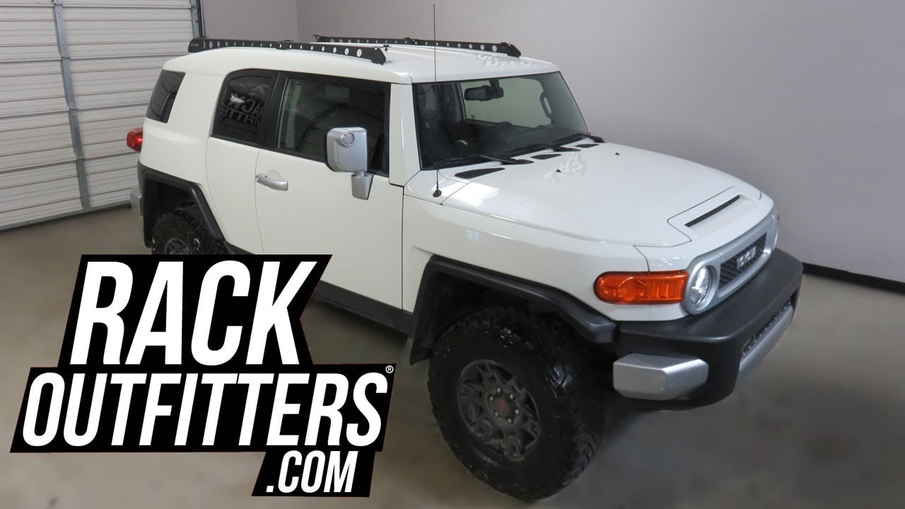 2006 To 2015 Toyota Fj Cruiser With Rhino Rack Rfjb1 Three Mount