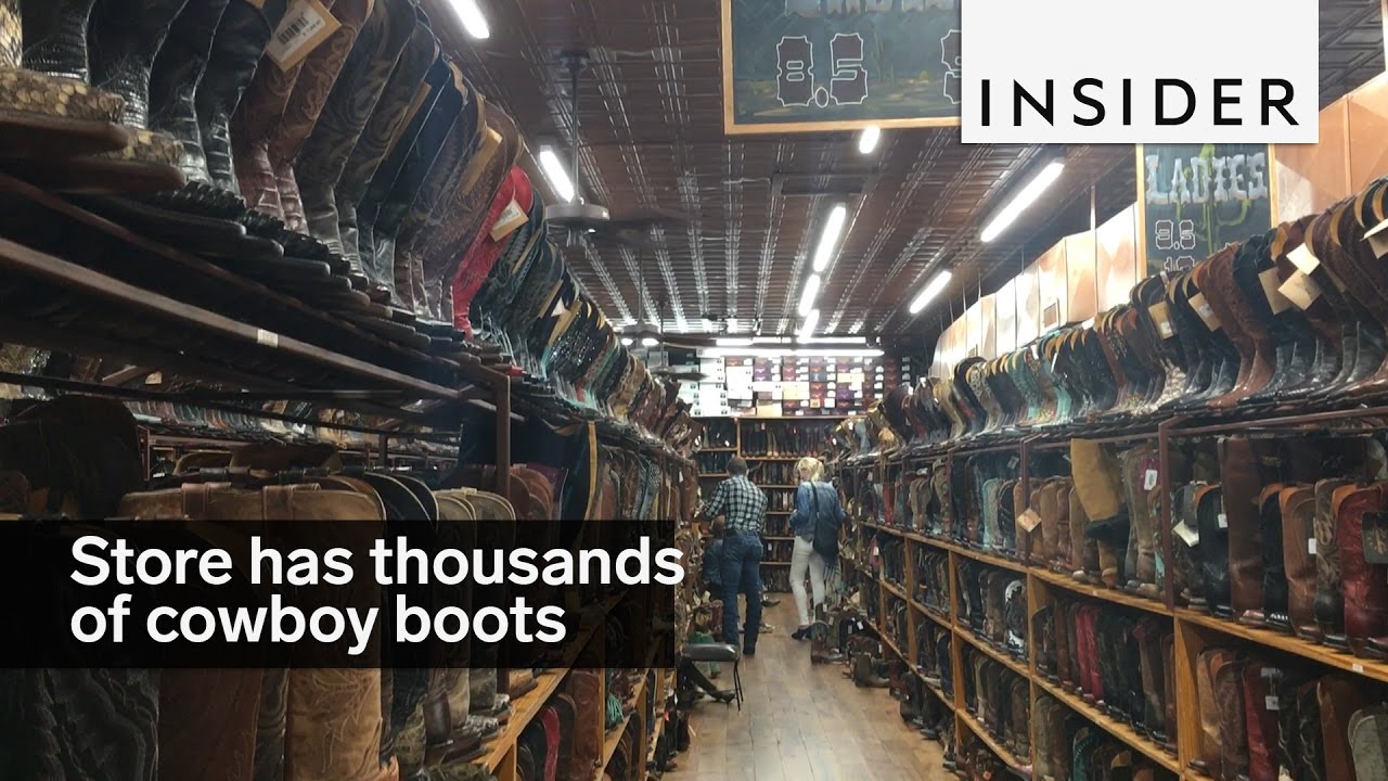 This Store Has Over 12,000 Pairs Of Cowboy Boots