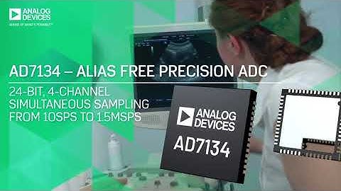 24-Bit, 4-Channel, 1.5 MSPS Precision Alias Free ADC