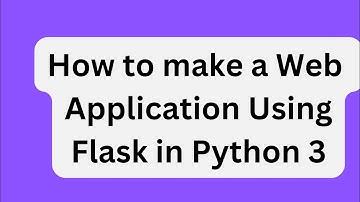 How To Create Your First Web Application Using Flask and Python 3 #python #flask #razorpay #coding