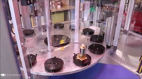 Assembly and test machine for built in faucets