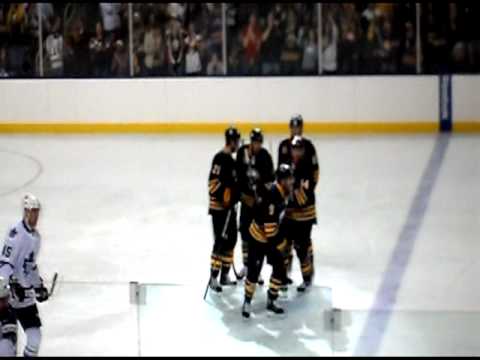 Andrej Sekera Goal/Sabretooth Celebration - 9/25/2010