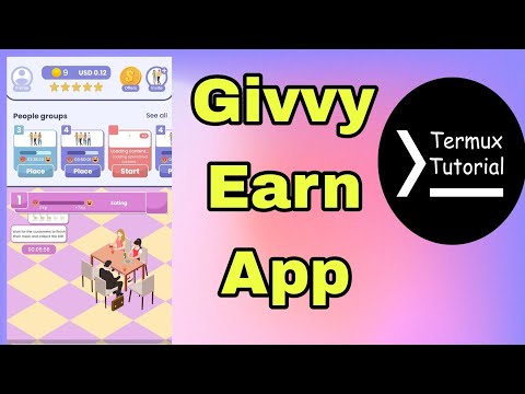 Givvy App Termux Unlimited Money