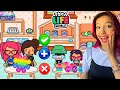 TROCA DE FIDGET TOYS EM FAMÍLIA NO TOCA LIFE WORLD | Família Luluca