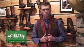 Schnee's Wild Rags :: How to tie a Buckaroo knot