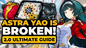 Astra Yao Build (2.0 ULTIMATE GUIDE) BEST F2P Build, W Engine, Disk, Team & MORE - Astra Yao Guide