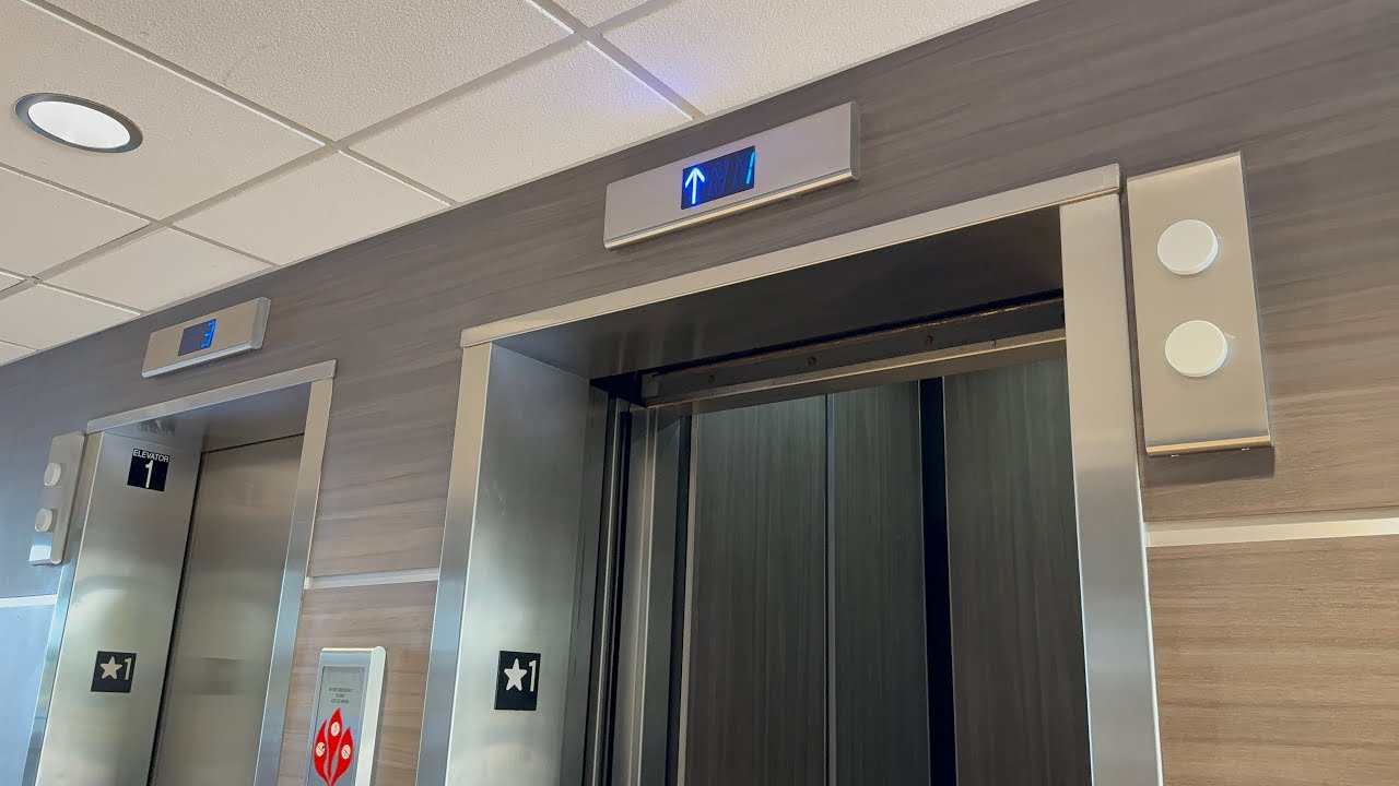 General (mod. by ThyssenKrupp) Hydraulic Elevators @ Lake Destiny Center, Maitland, Florida