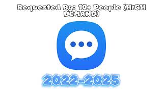 Samsung Messages Logo Evolution Historical Logos #samsung #android #message #texting #technology