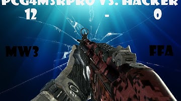 Sick Gameplay: Hacker vs. me FFA Underground MW3 [Full HD]