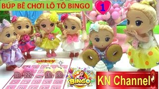 Đồ chơi trẻ em BÚP BÊ CHƠI LÔ TÔ tập 1 GAME BINGO NHẬT BẢN Baby Doll Kids toy
