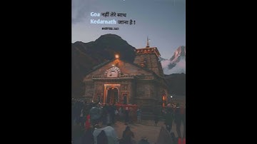Kedarnath Status 🚩 mahadev status ❤️ mahadev shayari 🔱 #shorts #mahadev #mahadevstatus