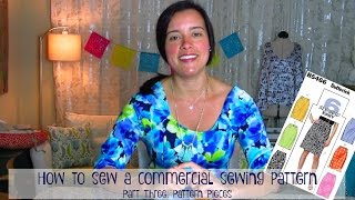 HOW TO: Sew a Commercial Sewing Pattern: Part III: Pattern Pieces