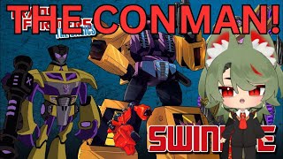 Vtubers React to TRANSFORMERS: THE BASICS on SWINDLE