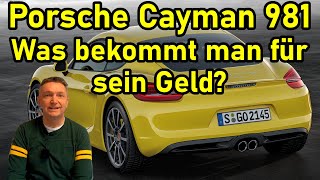 Porsche Cayman 981 - Einstiegspreise und allgemeine Kauftipps