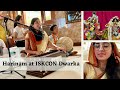 Did kirtan at iskcon dwarka temple sri sri rukmini dwarkadheesh