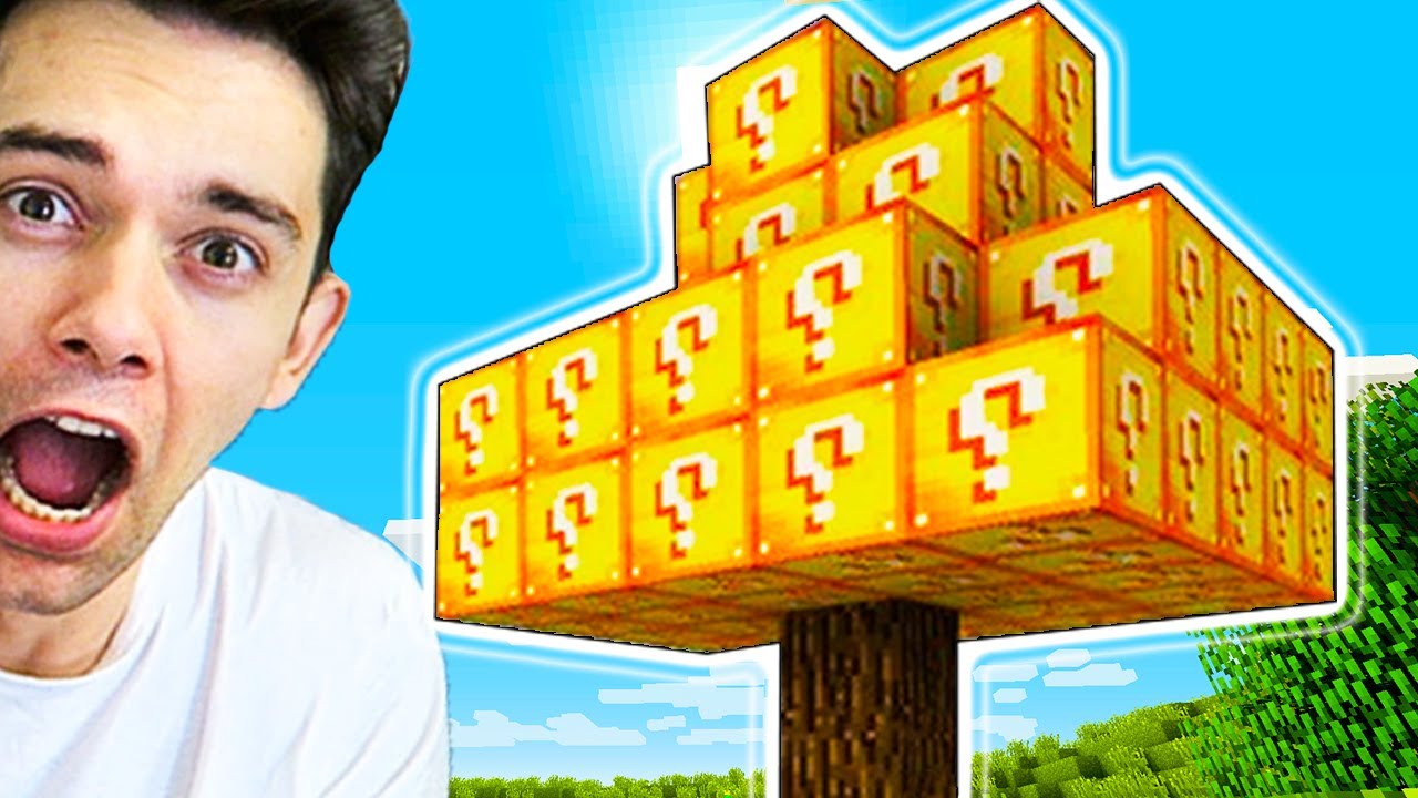 CRESTE SINGUR ? COPACUL LUCKY BLOCKS !!