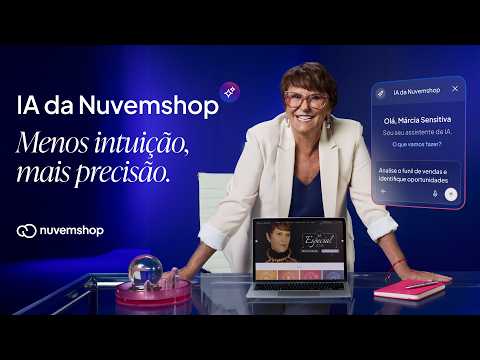 Márcia Sensitiva conhece o Lumi a IA da Nuvemshop que analisa, recomenda e acelera suas vendas
