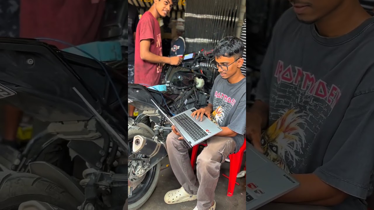 Powertronic on KTM Duke 390 ☠️🚀