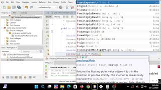 circle perimeter and area Java netbeans