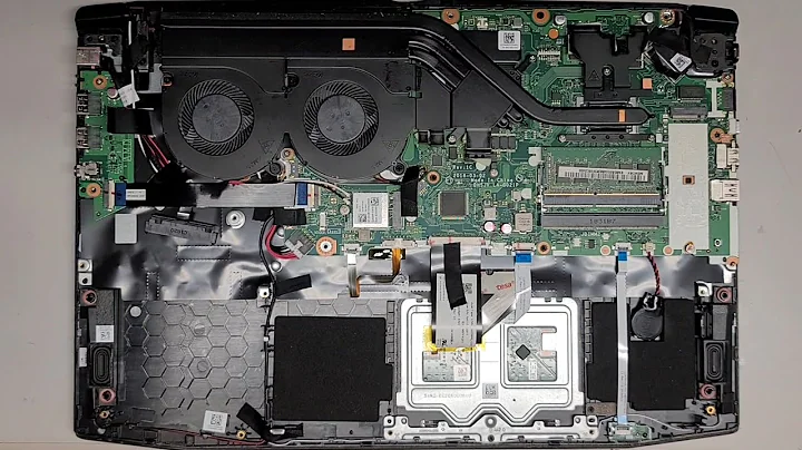 Acer Nitro 5 AN515-42 Series N17C1 AN515-42-R5ED Disassembly RAM SSD Hard Drive Upgrade Battery Fix